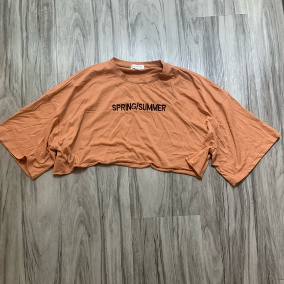 Spring summer auburn crop top - Picture 3 of 4